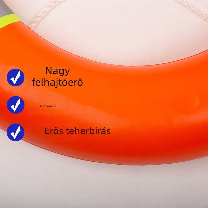 Sürgősségi mentőgyűrű szilárd habból – úszógyűrű felnőtteknek és gyermekeknek árvízi mentéshez