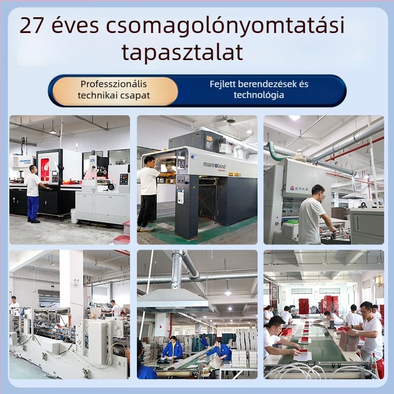 Teajándékdoboz két részes fedéllel, testreszabható csomagolás