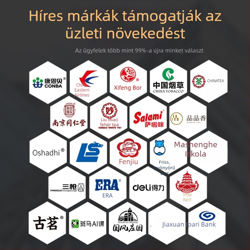Teajándékdoboz két részes fedéllel, testreszabható csomagolás