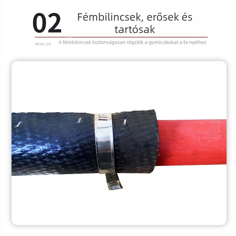Erdői tűzoltó készlet No. 2: seprő No. 2 tűzoltó eszközök: tüzelő korbács, gumis mop, tűzgyújtó fáklya