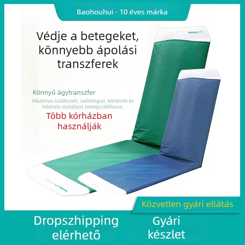 Összecsukható csúszós ágytáblás betegátviteli eszköz kórháznak