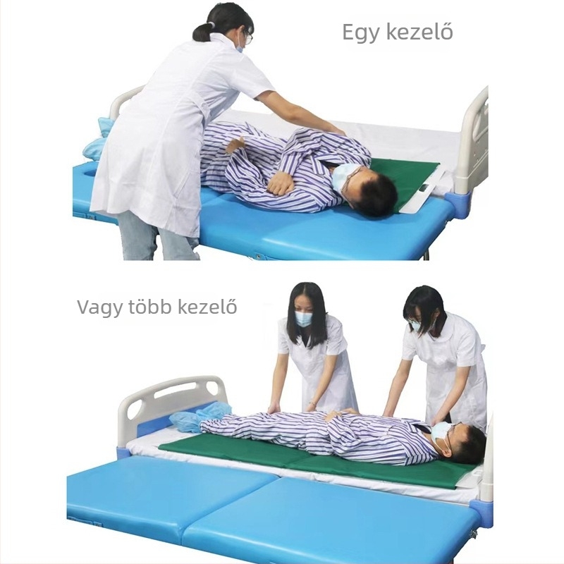 Összecsukható csúszós ágytáblás betegátviteli eszköz kórháznak