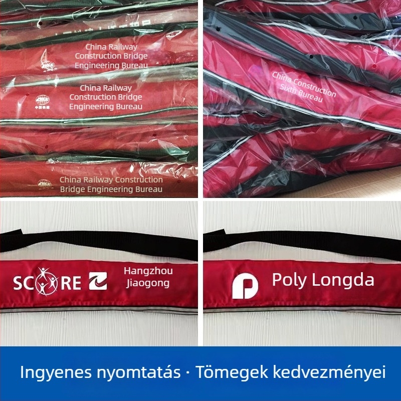 Felnőtteknek szóló, nagy felhajtóerővel rendelkező felfújható mentőmellény automatikus felfújással