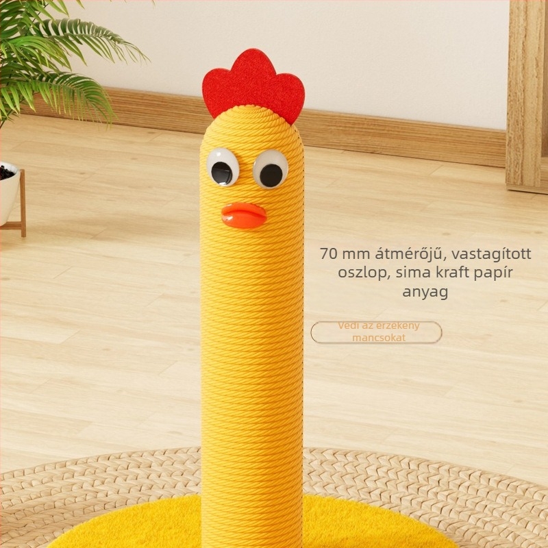 Macska mászókeret otthoni használatra, kompakt kis lakásokhoz, kopásálló és szálkamentes, függőleges karmoló panel, játékbot macskáknak, önálló szórakozás