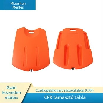 CPR tábla kardiopulmonáris újraélesztéshez, mellkasi nyomásokkal és elsősegély