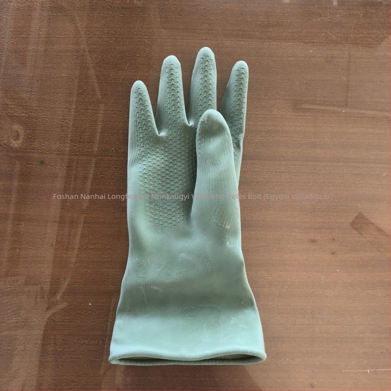 Double One márkájú butil-nylon béléses ipari kesztyűk, sav- és lúgálló