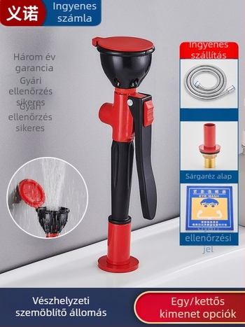 Yinuo Copper Laboratóriumi szemmosó állomás - asztali és falra szerelhető, mobil egyportos szemmosó egység