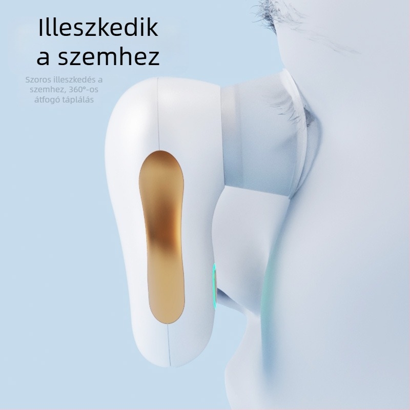 Hordozható elektromos szemmosó készülék nano permettel a hidratálásért és a száraz szem tüneteinek enyhítéséért