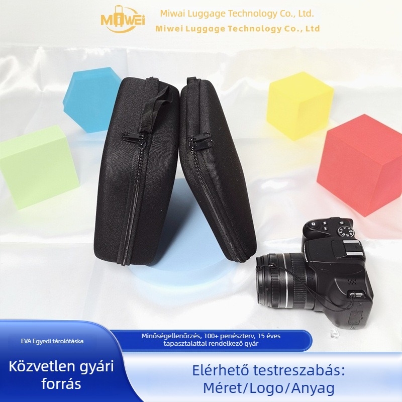 EVA univerzális tároló tok 3C eszközök számára — hordozható, strapabíró, ütésálló