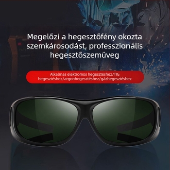 Új stílusú hegesztőszemüveg elektromos, lézeres és TIG hegesztéshez – antireflexiós védelem