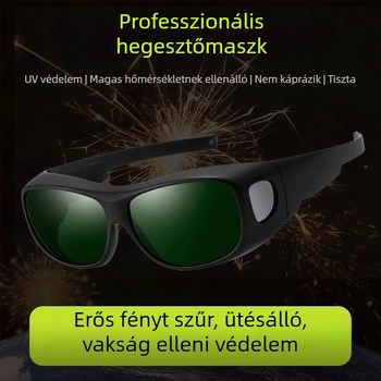Új stílusú hegesztőszemüveg elektromos, lézeres és TIG hegesztéshez – antireflexiós védelem
