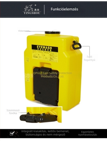 Fali szemmosó készülék, modell 6650, Eagle Beast, polietilén, 53 L