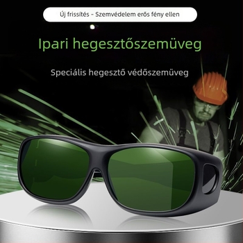 Szemüveg hegesztőknek — védő szemüveg lézer- és TIG hegesztéshez, tükröződésmentes, szemfáradtság elleni védelem, argon ívű hegesztéshez