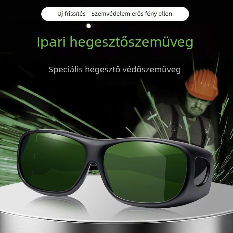 Szemüveg hegesztőknek — védő szemüveg lézer- és TIG hegesztéshez, tükröződésmentes, szemfáradtság elleni védelem, argon ívű hegesztéshez