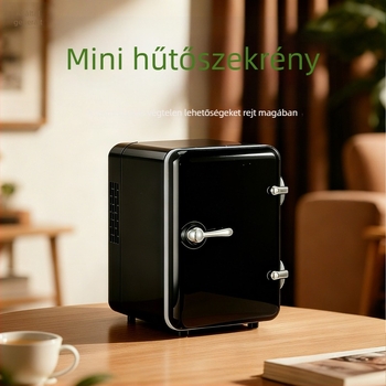4L mini hűtő csendes hűtéssel, asztali vagy autóhasználatra, OEM/privát címkével kompatibilis