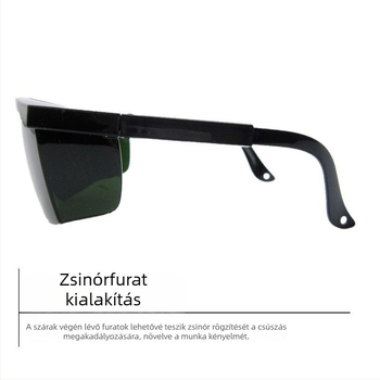 Hegesztő szemüveg - szemsvédő hegesztőknek, tükröződésgátló, ív- és UV-védelem