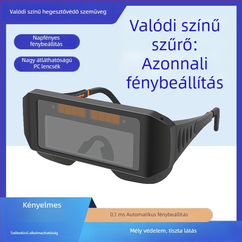 Automata sötétedő hegesztő szemüveg – szemvédelem, tükröződésmentes