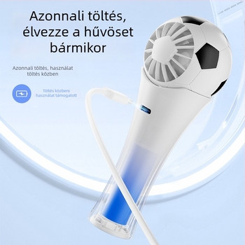 2026 FIFA Világbajnokság focira tervezett mini USB hordozható ventilátor – ajándék