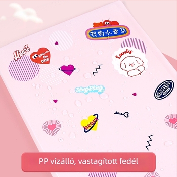 A4-es méretű prenatális vizsgálatok tároló mappa, ultrahang feljegyzések és terhességi dokumentációk számára, hordozható