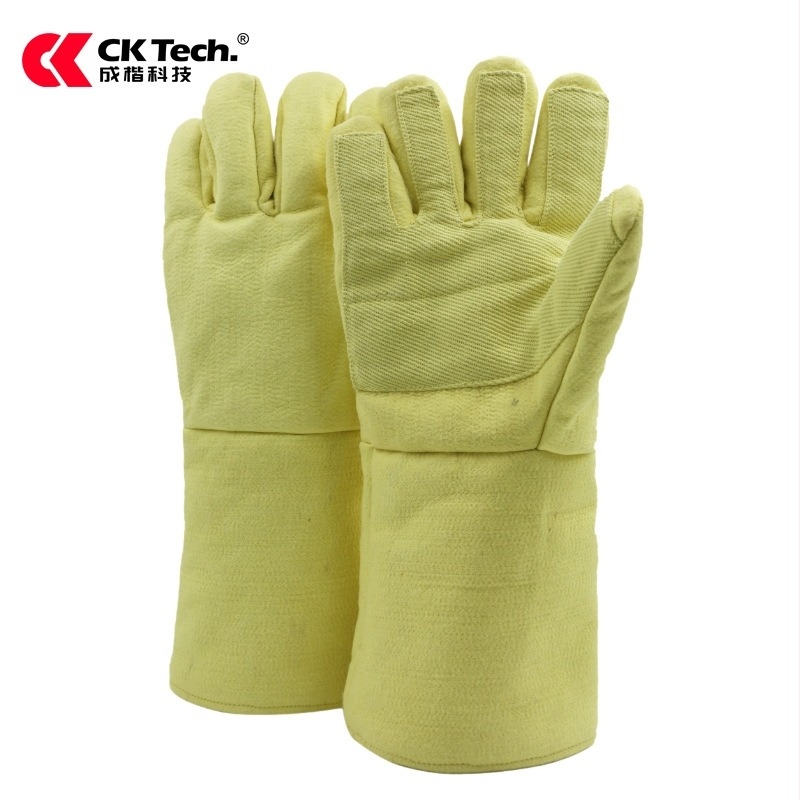 CK Tech CKS-ABAA15-38 Para-aramid hőálló kesztyűk, 500°C, ipari és otthoni sütő használatra