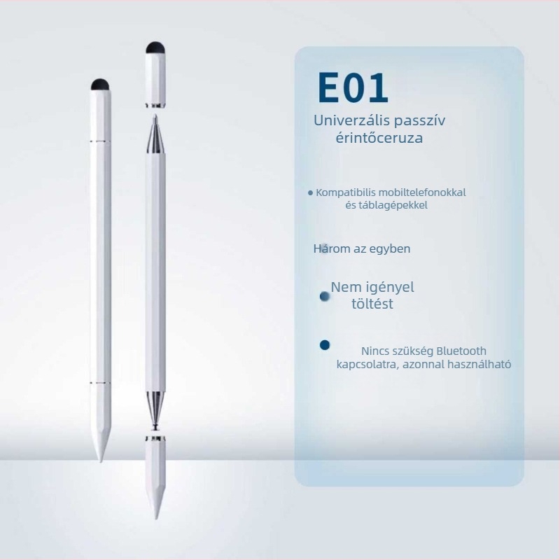 iPad kapacitív stylus Bluetooth-tal és mágneses töltéssel