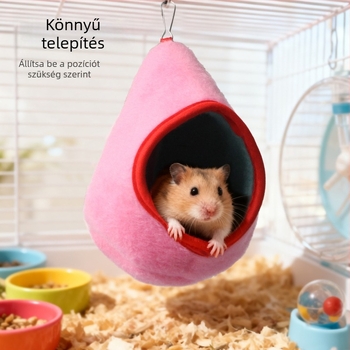 Miaodi Kisállatoknak Függő Fészek: Hörcsög Fészek, Gerbil Hammock, Arany Hörcsög Hammock, Ketrec Dekoráció