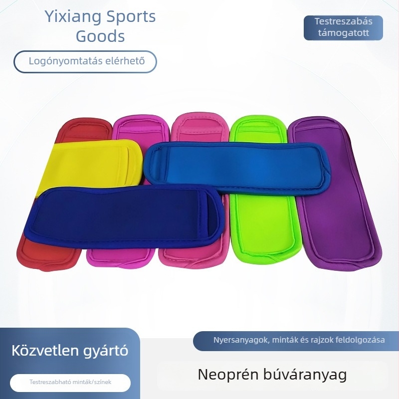 Személyre szabható hőszigetelt jégkrém-hüvely neopren búváranyagból