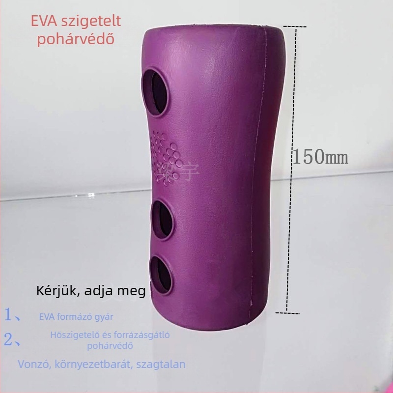 EVA pohárhüvely gyerekeknek — gyártva injekciós formázással és extrudálással