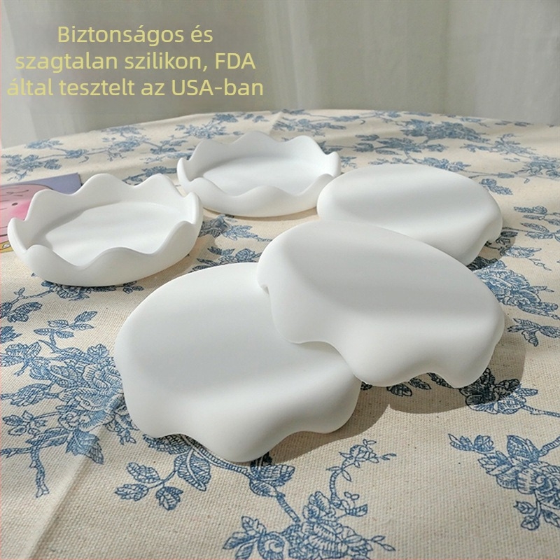 Platina szilikon bögréfedél, élelmiszer-minőségű szilikon, por- és hóvédő fedél bögrékhez és vizes poharakhoz, szilikon tömítés
