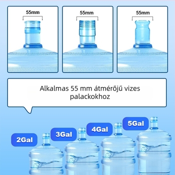 Élelmiszer-minőségű szilikon vödörfedél, újrahasználható pohárfedél vízadagolóhoz, pormentes zárt fedél
