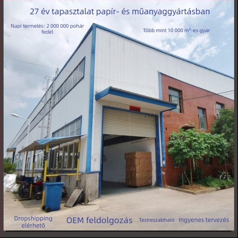 Egyszer használatos műanyag fedél 76 mm, flip-top, szivárgásmentes, papírpohárhoz, kávés pohárhoz és tej-tea pohárhoz