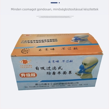 Tangfeng No.3 aktív szénes gázmaszk, formaldehid és szag elleni védelem, védőmaszk vegyi festéshez