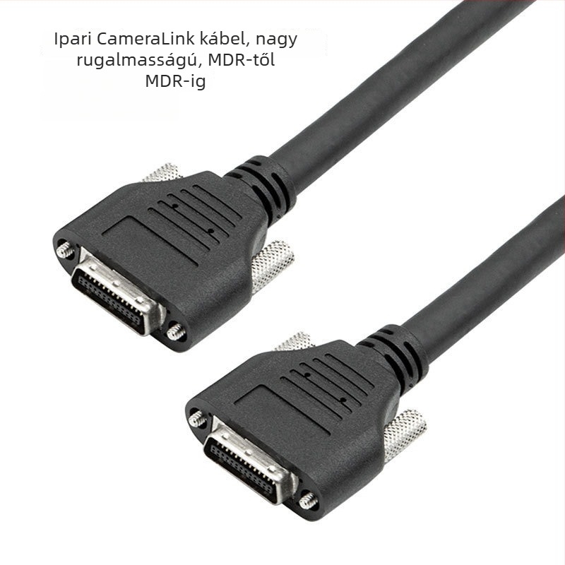 CameraLink 26P kábel, nagy rugalmasságú SDR/SDR, 90° derékszögű ipari kamera-kábel