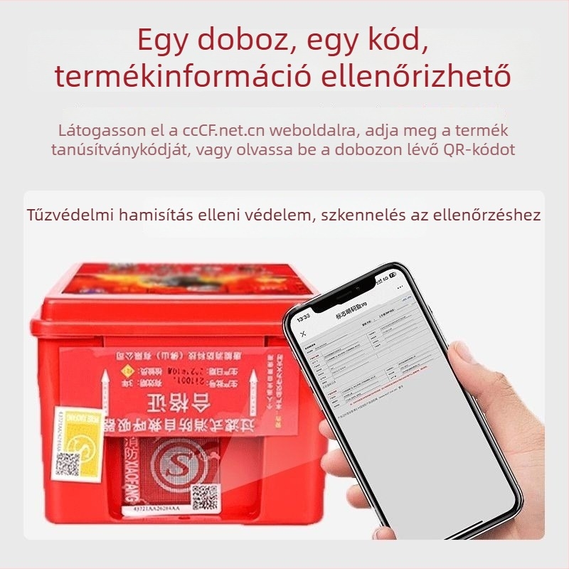 Szűrő típusú önmentő légzésvédő teljes arcvédelmes maszk, tűz és füst elleni védelemmel, 3C tanúsítvánnyal tűzvédelmi evakuációhoz