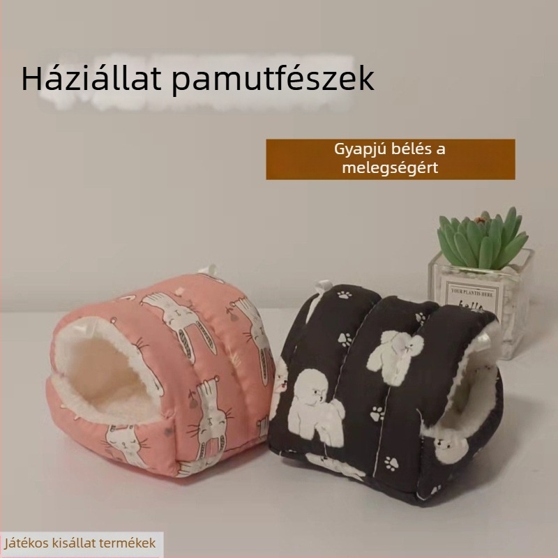 Hörcsög pamut fészek téli meleggel, függő
