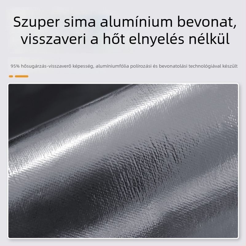 Főzésre terhes nőknek készült alumíniumfóliás kötény, hőszigetelt hasvédő, védelem a hő okozta égések ellen, olajálló