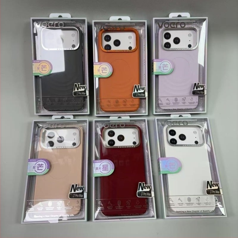 Voero Star Series gyémántköves kamera védőtok iPhone 17-hez, nőies stílus