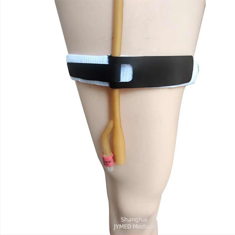 Velcro szalagok a vizeletzsák és katéter fixálásához, láb- és táskafixációs pántok, nylon-poliészter keverék