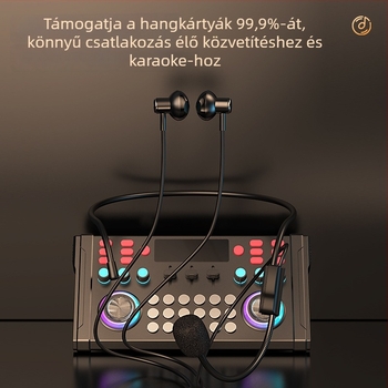 Új vezetékes gaming headset 3,5 mm-es csatlakozóval, univerzális kompatibilitás mobiltelefonhoz és PC-hez, integrált monitorozó mikrofon, kényelmes hosszú viseléshez