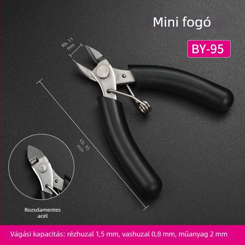 Bangye 170/170II oldalcsípő fogó elektronikai modellezéshez, vágófogó