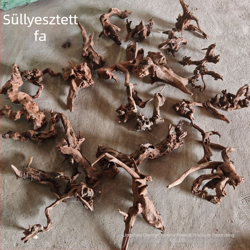 Driftwood gyökér dekoráció akváriumi tájképhez ágakkal