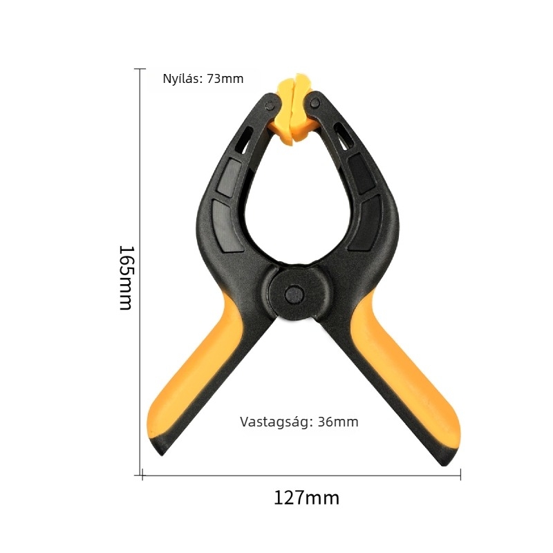 Többcélú nylon A-típusú csipeszek fotóháttér rögzítéséhez – rugós csipeszek készlet