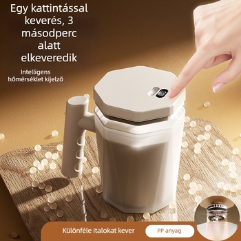Elektromos automata keverő pohár egy érintéssel, kávéhoz és tejporhoz, élelmiszer-minőségű anyag, fitness shaker