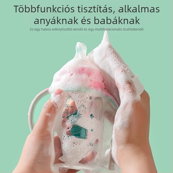 Egyszer használatos nemszövött kendő mosogatáshoz mosószerrel, olajálló, vastagított konyhai papír