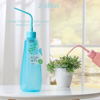 Hegyes szájú könyökhajlított öntözőkanna, 480 ml, szukkulentákhoz