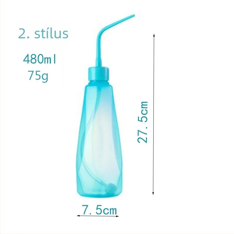 Hegyes szájú könyökhajlított öntözőkanna, 480 ml, szukkulentákhoz