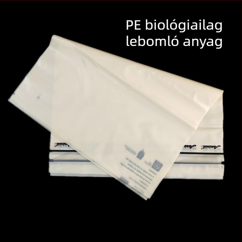 PLA teljesen lebomló matt felületű önzáró zipzár tasak élelmiszer-csomagoláshoz