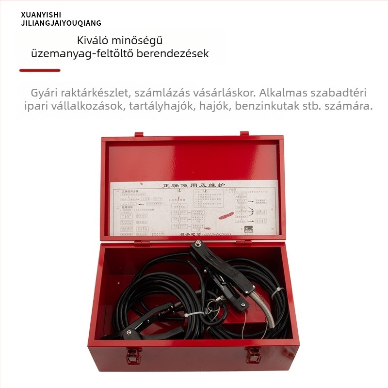 Robbanásbiztos elektrosztatikus földelési riasztó, mobil földelő készülék üzemanyagállomásokhoz