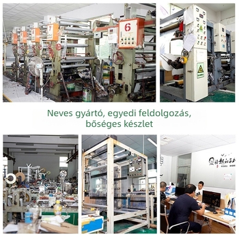 Hetong CPE Mattított, Flat tasak anti‑statikus EVA telefon tok csomagolás, zárható, környezetbarát