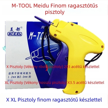 Meidu M-TOOL X ruhacímke pisztoly ragasztó tűvel